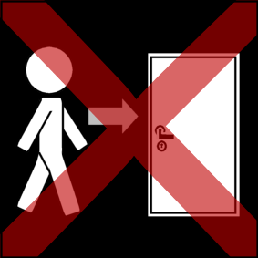 door enter